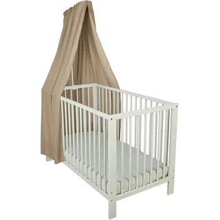 Sterntaler 9232670 Babybett-Baldachin Beige Polyester, Baumwolle