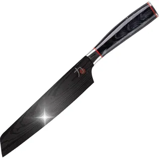 MasterPRO BGMP-4127-MBK CUCHILLO NAKIRI 20CM ACERO INOX TESTU MP Küchenmesser-Sets, Multoclor