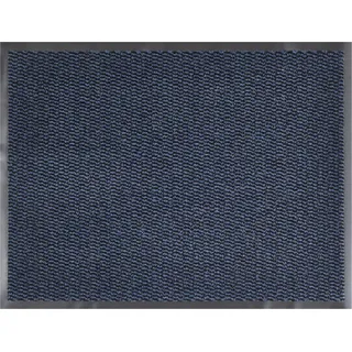 andiamo Fußmatte Easy - Schmutzfangmatte, Türmatte & Fussmatte für den Eingangsbereich - Läufer Flur nimmt Schmutz effektiv auf - 80 x 120 cm in Blau