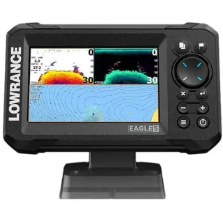 Lowrance Angelplotter Eagle 5 One Size Schwarz/Silber