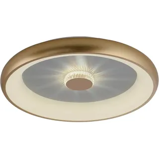 just light. VERTIGO 1 rund braun/gold