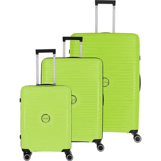 Travelite Orbita Koffer-Set 3-tlg. gelb/gold/grün