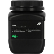 Ag+ Farbe gegen Schimmel und Schadstoffe, chlorfreie Anti-Schimmel-Farbe (1 L)