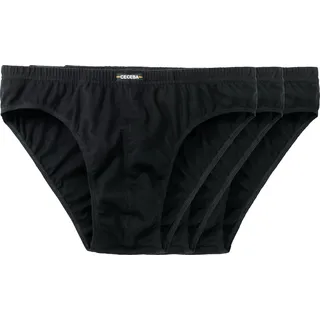 CECEBA Slip 3er Pack in Schwarz 4XL