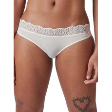 SKINY Damen Bamboo Lace 080587 Slip, Ivory, 40