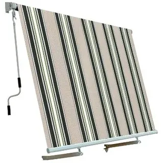 Linea Garden Friend t1372700/D Vorhang Panel Fall mit Haken, Grün, 250 x 15 x 18 cm