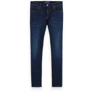 Scotch & Soda Core Skim Skinny Fit Jeans - Beaten Blue - 29 - 32