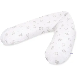 Julius Zöllner Classic Stillkissen ca. 190 cm | Füllung 42 Liter EPS-Mikroperlen | Made in Germany | Bezug aus 100% Baumwolle | OEKO-TEX® STANDARD 100 | Igelchen