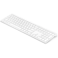 HP Pavilion Wireless-Tastatur 600 (FR, Kabellos), Tastatur, Weiss