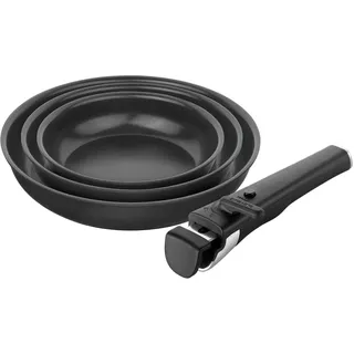 Zwilling Unlock Pfannen-Set 4-tlg. 20 cm + 24 cm + 28 cm