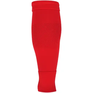 Uhlsport Tube-it-Sleeve Fußball Stutzen Fussball-Socken für Herren, Damen und Kinder - fester Halt, maximale Stabilität der Schienbeinschoner, Rot, 28-32