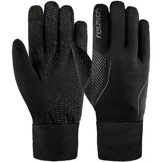 Reusch Feldspielerhandschuhe Unisex Erwachsene | Touchscreen-kompatibel | rutschfest & leicht, enge Passform, Fußballhandschuhe mit Silikonaufdruck für Grip, Größe 5-11, Dynamic TOUCH-TEC