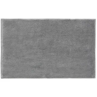 benuta Nest Badematte Ole Anthrazit 50x80 cm , Textil , Beton Optik , Rechteckig , 50x80 cm , Oeko-Tex® Standard 100 , Heimtextilien, Badtextilien, Badematten