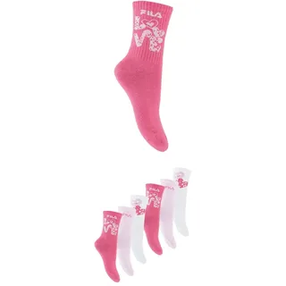 Socken FILA, Jungen, Gr. 23-26, pink panther, Baumwollmischung, Socken Socken, mit breitem Rippenbündchen, Cotton-Mix, Love-Design
