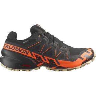 Speedcross 6 Gore-Tex Herren Black / Shocking Orange / White Pepper 45