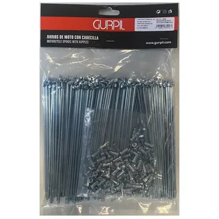 Gurpil 36937 90o Speichen 200 Einheiten - Silver - 280 x 2.90 mm