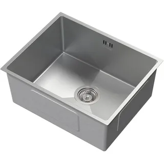 ML-Design Küchenspüle 40 x 20,4 x 50 cm Silber