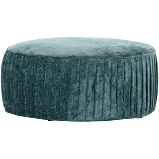 Landscape Hocker , Türkis , Kunststoff , rund , 75x38x75 cm , Stoffauswahl , Wohnzimmer, Sessel, Hocker & Hockerbänke, Sitzhocker