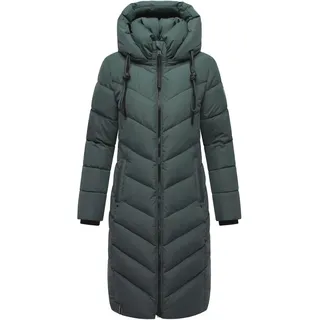 Steppmantel NAVAHOO "Steppmantel Sahnekatzii XIV", Damen, Gr. 6XL, grün (stone grün), Obermaterial: 100% Polyester PES.  Obermaterial: Futter: 100% Polyester PES. 100% Polyester PES., Mäntel Steppmantel