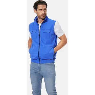 Sweatweste BABISTA "Sweatweste LIANZO", Herren, Gr. 5XL, blau (royal blau), Obermaterial: 100% Baumwolle CO., Westen Sweatweste