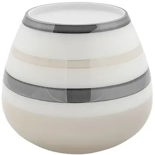 Fink Tischvase »LAPAZ« aus Opalglas, mit Streifendekor, beige