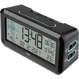 TFA Boxx2 schwarz-türkis