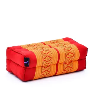 Leewadee Yoga Block Kissen 35 x 18 x 12 cm - Kapok Stützkissen