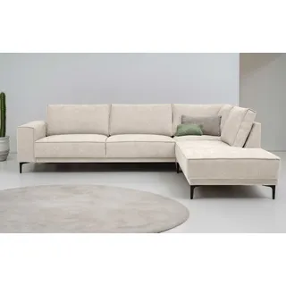 OTTO home »OLAND L-Form, B: 289 cm, Skandi-Design« Struktur, Flachgewebe, Luxus-Microfaser, Boucle,