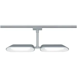 Paulmann URail LED Spot Dipper 2x8W Chrom matt, Weiß«