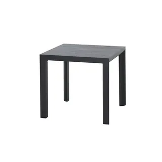 Siena Garden Silva Gartentisch 80 x 80 x 74 cm Anthrazit