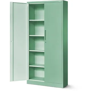 Jan Nowak C001H Aktenschrank 195 cm x 90 cm x 40 cm grün