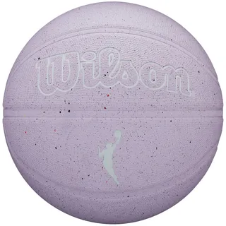 Wilson WNBA Basketball, Mit tiefen Rillen, Öko-Oberfläche, ultimativer Traktion, Geeignet für alle Untergründe, Farbe: Lavendel, Größe: 6