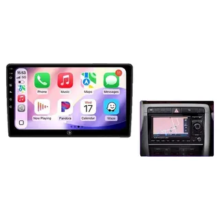 Auto Multimedia Player, nahtlose Verbindung, benutzerfreundliche Oberfläche, kompatibel mit Audi A4 B6 (2000-2009) kabellos, G5 4G 64G Stil B