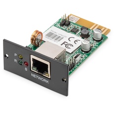 Bild von SNMP-Karte OnLine USV-Anlagen DN-170xxx - Fernzugriff & Überwachung - Warnungen per E-Mail - 1x RJ45-Port - Plug & Play