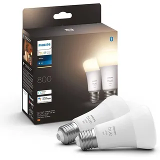 Philips LED-Birne E27 9W 806 lm warmweiß 2 St.