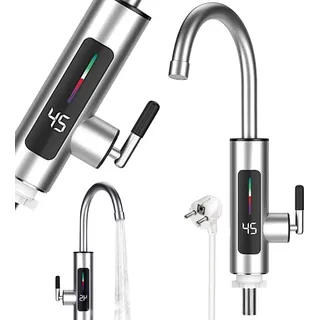 Flower elektrischer Warmwasserbereiter Kran Kuchen Batterie LCD 3kw