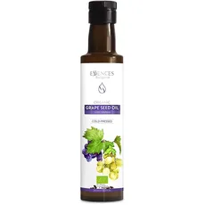 Essences Bulgaria Bio-Traubenkernöl Kaltgepresst 250ml | 100% Naturrein | Nativ | Aus Eigenem Familienunternehmen | Extra-Premium-Qualität | Ohne Konservierungsstoffe | Ohne Gentechnik | vegan