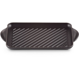 Le Creuset Grillplatte 33 x 22 cm schwarz