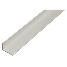 Alberts 470838 Winkelprofil | Aluminium, silberfarbig eloxiert | 1000 x 15 x 10 mm