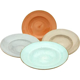 CreaTable Vintage Nature, Teller, Mehrfarbig