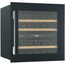 Bild von Einbau-Weinkühlschrank für 36 Standardflaschen / 85 L Nutzinhalt / 2 Temperaturzonen, je 5°-22°C/Touch Control/LED Leuchte/Wechselbarer Türanschlag/Max. 41 dB/WKSE 36-19