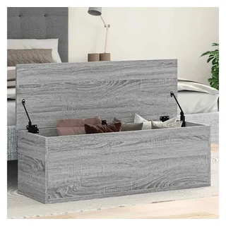 vidaXL Aufbewahrungsbox Truhe 102 x 35 x 35 cm 1-tlg. grau