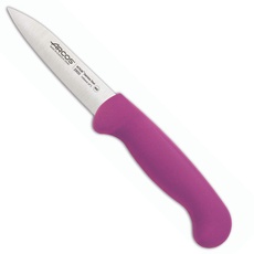 Arcos Serie 2900 - Schälmesser - Klinge Nitrum Edelstahl 80 mm - HandGriff Polypropylen Farbe Violett