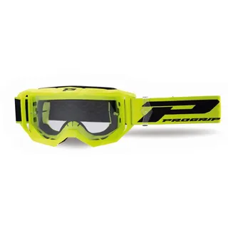 Progrip 3300 Vision Go Pz3300tr Offroad-brille - Black / Yellow - Clear