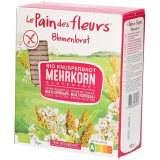 Blumenbrot Bio Mehrkorn-Schnitten glutenfrei Futter 150 g