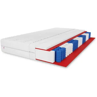 marpur 7 Zonen Taschenfederkernmatratze Lambada 100 x 200 cm H3