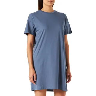 VERO MODA Damen T-Shirt Kleid Vmpia Ss Oversize Dress Noos, China Blue, S