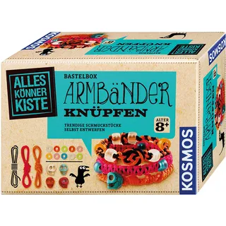 Kosmos AllesKönnerKiste Armbänder knüpfen Bastelset
