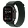 Watch Ultra 2 GPS + Cellular 44 mm Titaniumgehäuse schwarz Alpine Loop grün L