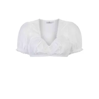 Stockerpoint Damen Marita Dirndlbluse, Weiss, 32